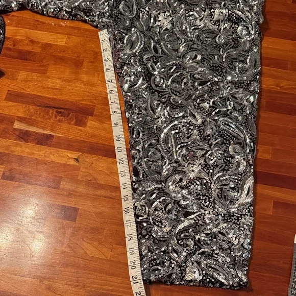 NWT Anthropologie Sequin Paisley Pants by Porridge - Picture 7 of 12